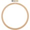 6” Wood Embroidery Hoop W/Round Edges By Frank A. Edmunds - Clearance